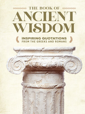 cover image of The Book of Ancient Wisdom